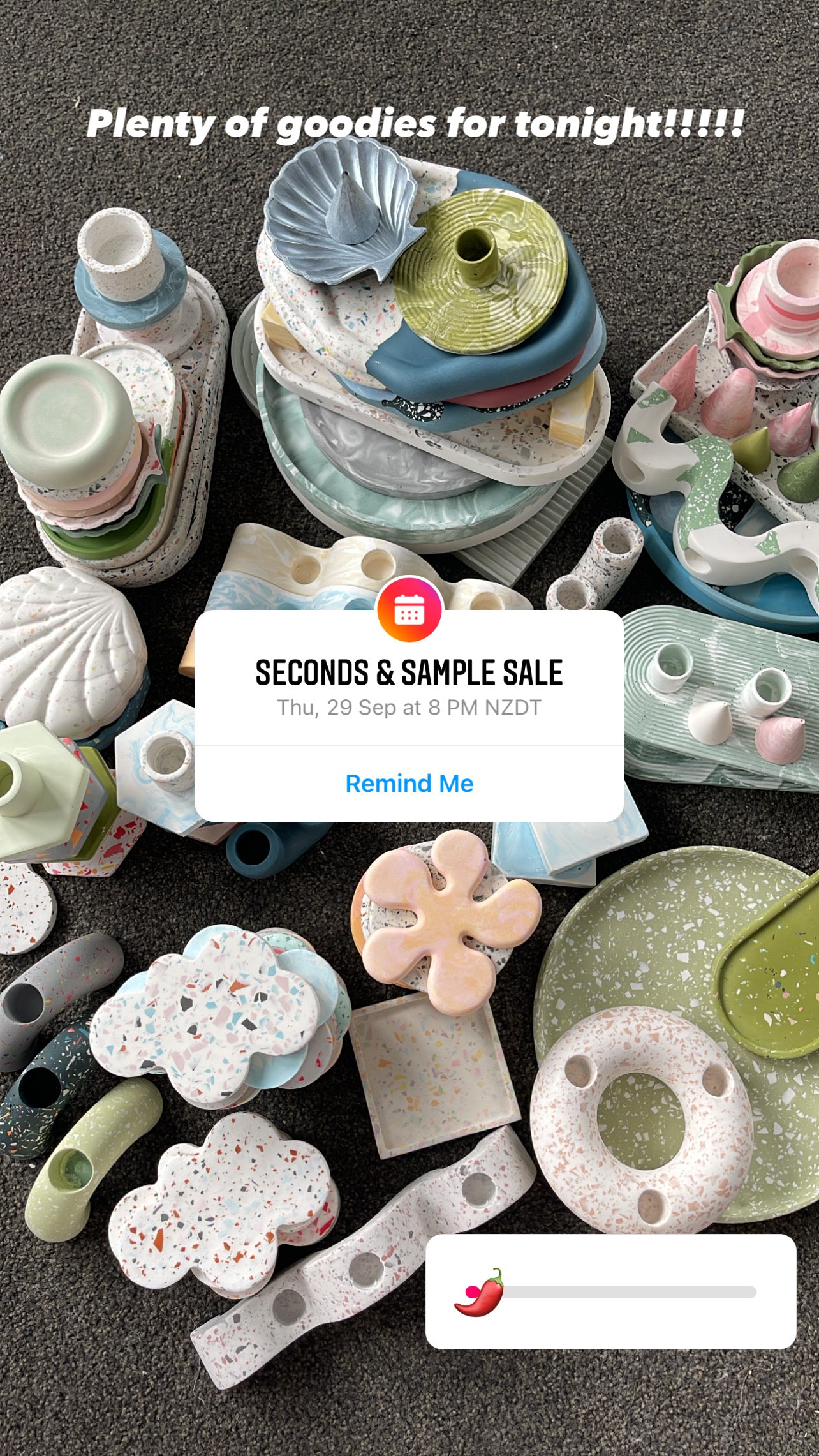 Sale, Seconds & Samples