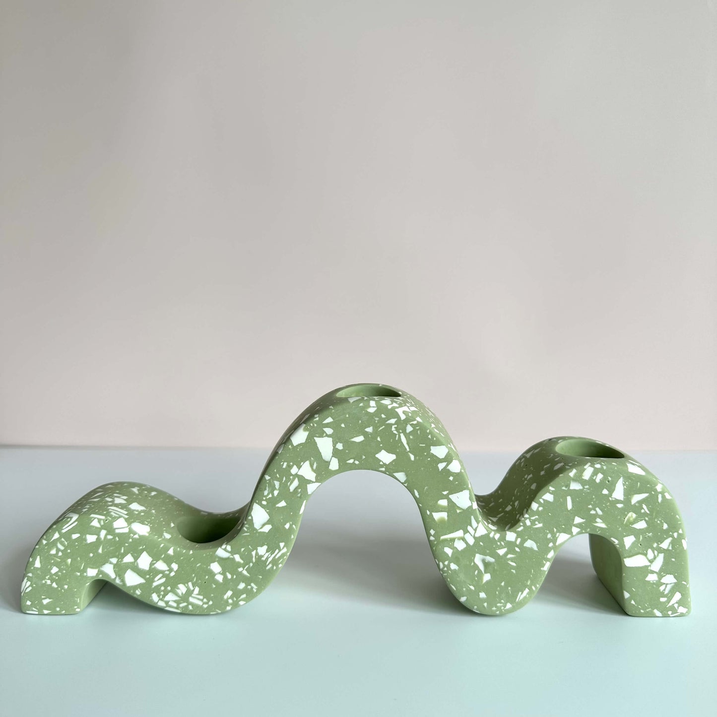 Squiggle Candlestick Holder