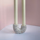 Duo Candlestick Holder - Terrazzo Trinkets