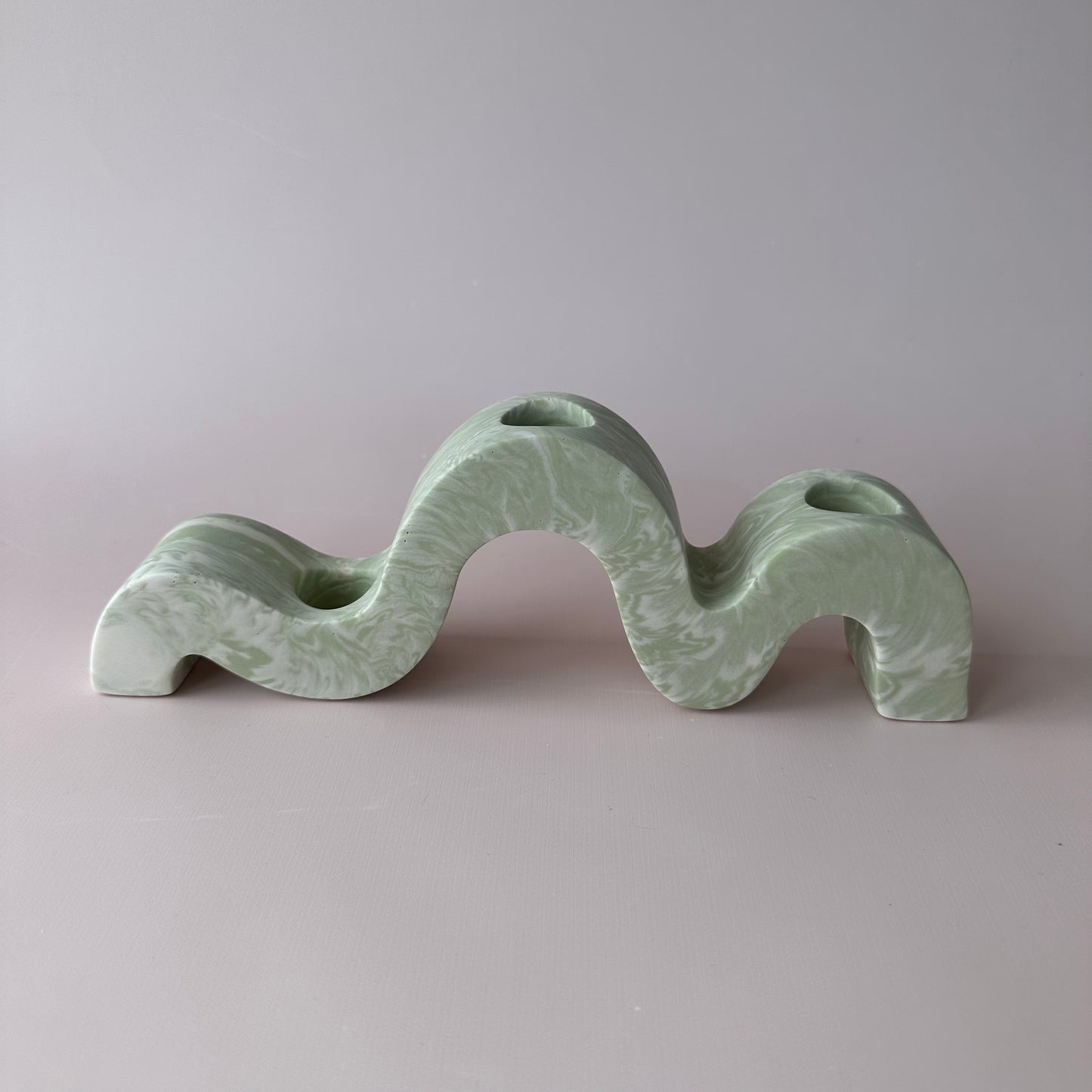 Squiggle Candlestick Holder