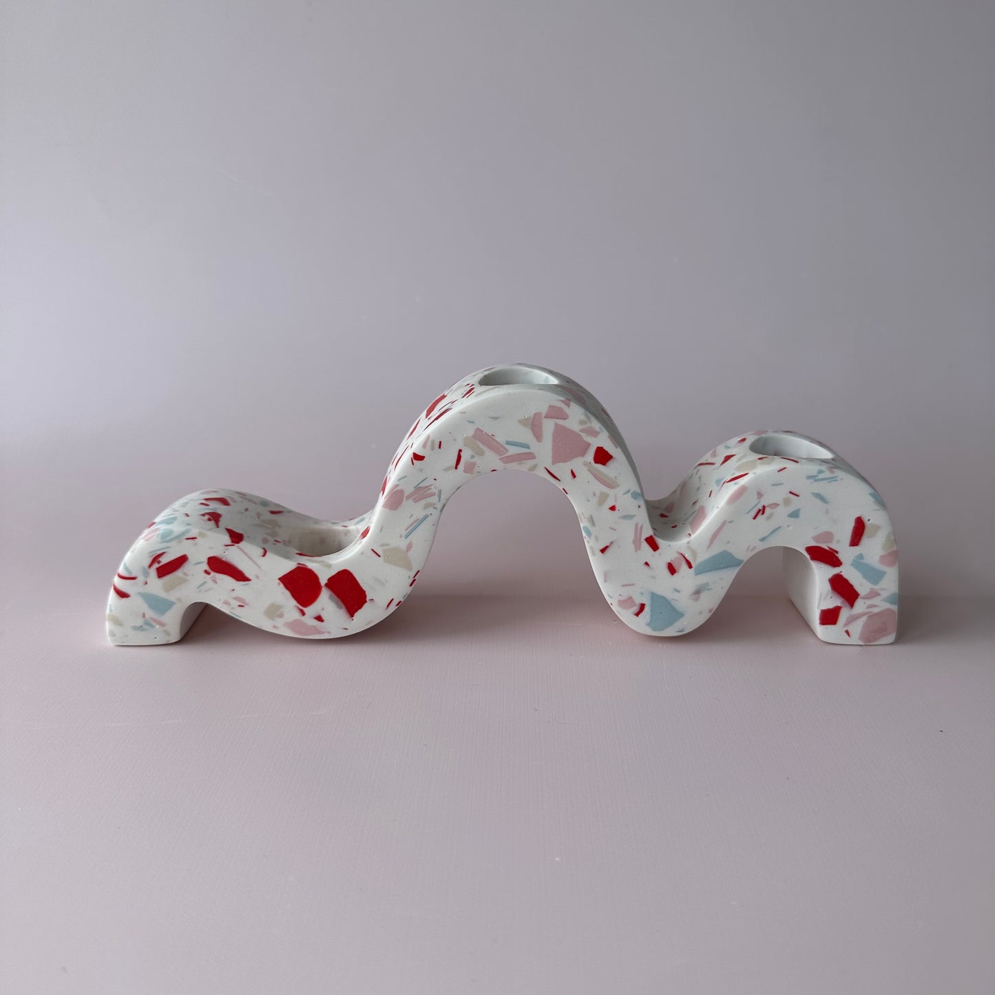 Squiggle Candlestick Holder