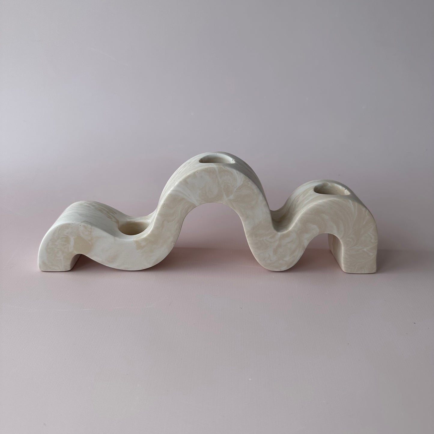 Squiggle Candlestick Holder