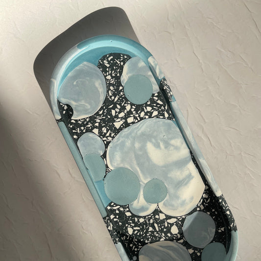 Maxi Oval Trinket Tray - Terrazzo Trinkets